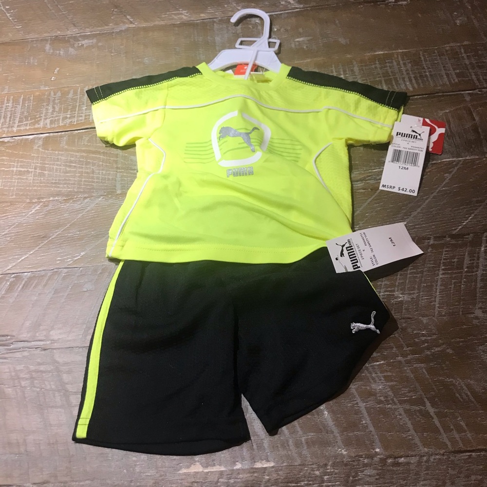 Boys Clothes 12 Months PUMA summer clothes